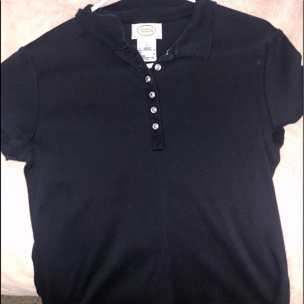 Navy Blue Talbots Polo